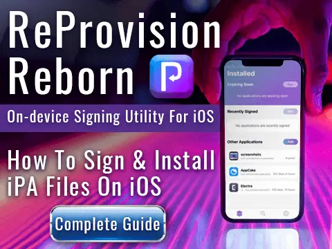 ReProvision Reborn iOS Download