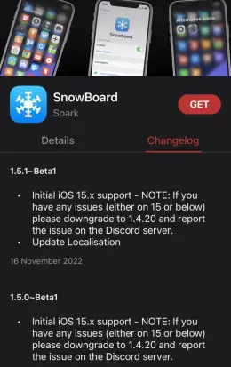 SnowBoard theming engine adds support for iOS 15