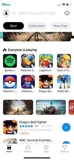 Tutuapp Pokemon Go Free Download Step 1