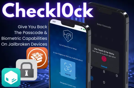 Checkl0ck Tweak iOS 15 - enables passcode and biometric