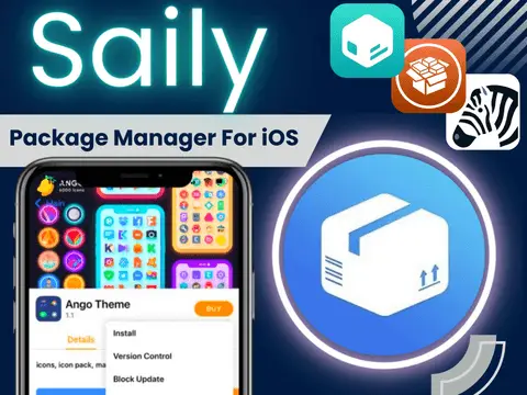 Saily Package Manager on iPhone