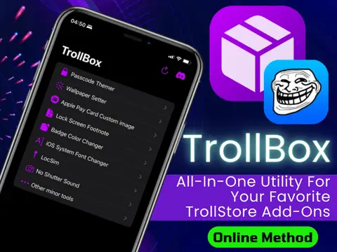 TrollBox IPA TrollStore app list is the all-in-one tool set for TrollStore
