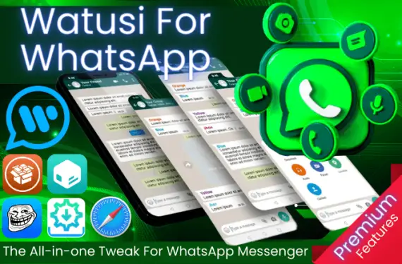 Watusi 3 for WhatsApp tweaks for iOS