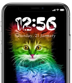 Cat SFUISoft Clock [iOS14 - iOS 15] 