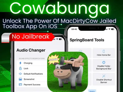 Cowabunga IPA MacDirtyCow Toolbox for iOS 14 – iOS 16