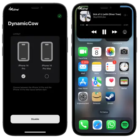 DynamicCow IPA Enable Dynamic Island For iOS