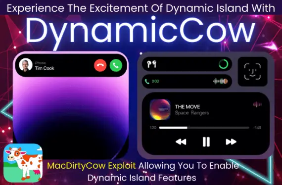 DynamicCow unlocks Dynamic Island on iOS 16 – iOS 16.1.2