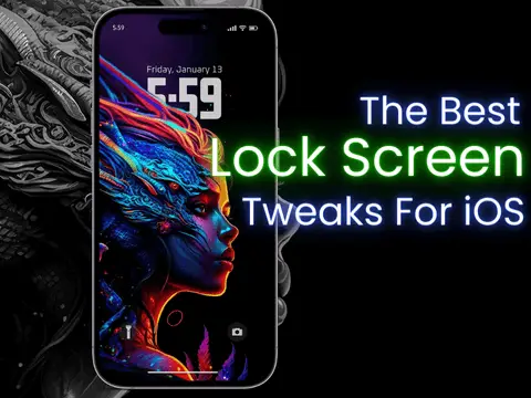 TrollLock Reborn masks the Lock Screen's Face ID glyph with an