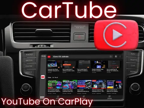 CarTube IPA iOS for TrollStore YouTube on CarPlay