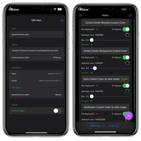 FileSwitcherPro modify hidden iOS preferences