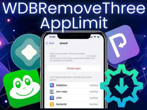 WDBRemoveThreeAppLimit IPA