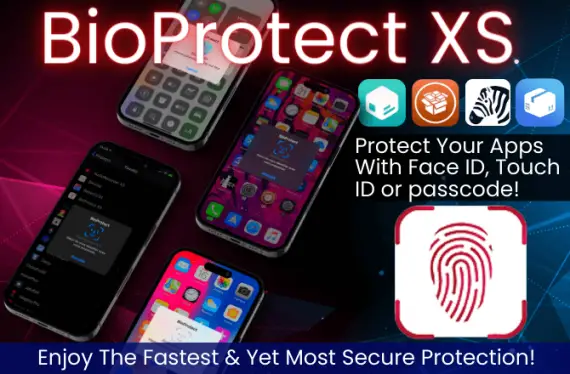 BioProtect XS tweak protects apps with Face ID or passcode