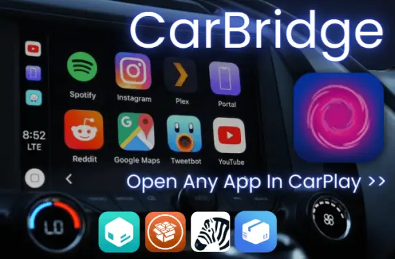 CarBridge tweak enables all iOS apps on CarPlay