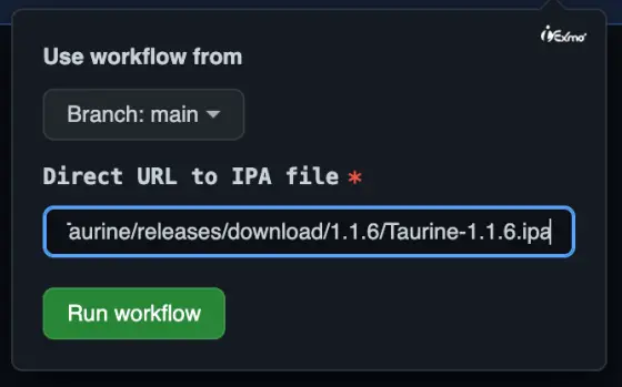 Convert an application from a deb to an IPA with a GitHub workflow Step 4