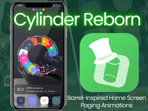 Cylinder Reborn Scrolling Homescreen Icon Animations
