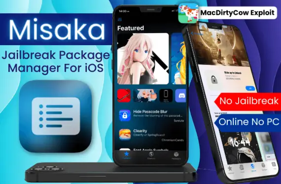 Misaka IPA Download iOS 15 - iOS 16 MacDirtyCow No Jailbreak