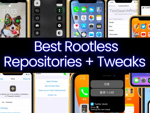 Rootless repositories with tweaks for Fugu15 Max iOS
