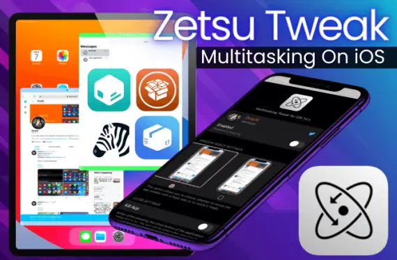 Zetsu tweak adds multitasking for iOS 14 - iOS 15