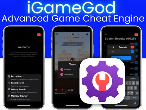 iGameGod IPA advanced game Cheat Engine for iOS