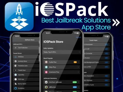 iOSPack Store For Best Jailbreak Solutions iOS 17  iOS 16  iOS 15 Download