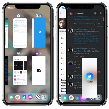 Medousa tweak brings iPad multitasking to iPhone