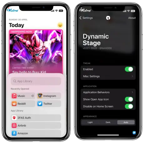 Dynamic Stage Jailbreak Tweak Brings Split-Screen Multitasking to iPhone