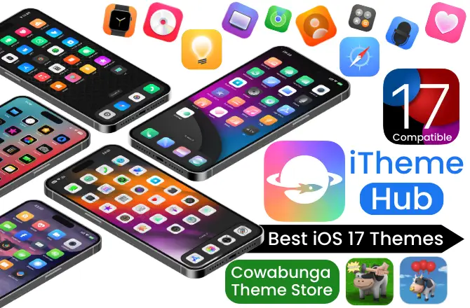 Best iOS 17 Themes No Jailbrea iOS 17 Themes