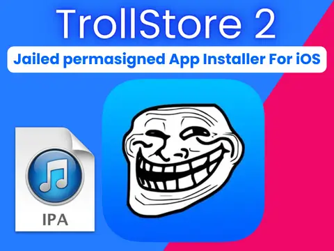 TrollStore TrollHelper IPA installer for iOS