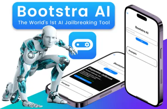 Bootstra AI Jailbreak for iOS 17 - iOS 14 World’s First AI-Powered Jailbreaking Tool