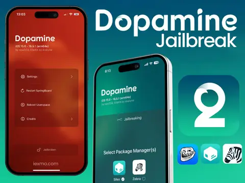 Dopamine 2 Jailbreak IPA For iOS 16.0 – 16.6.1