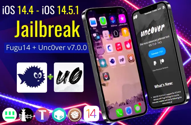 Unc0ver + Fugu14 Jailbreak