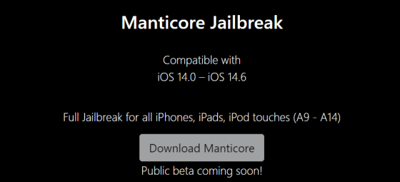 Manticore Jailbreak