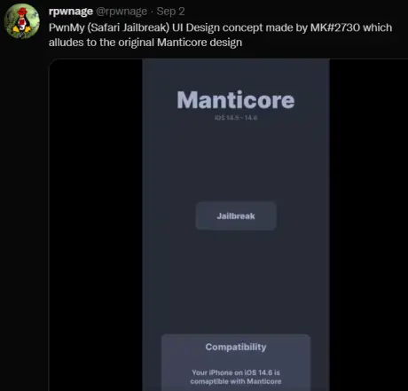 Manticore Jailbreak updates