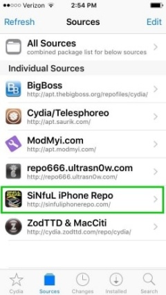 Cydia Repo Add step 6