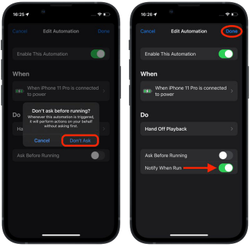 Shortcut Notifications off guide