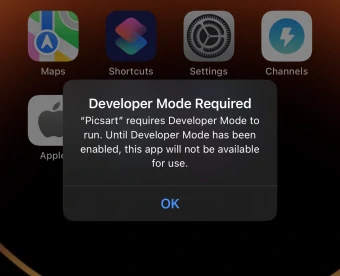 iPA Developer Mode On