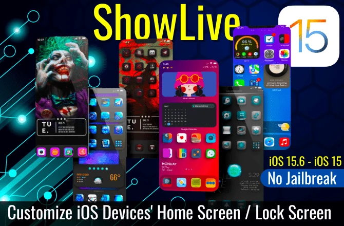 ShowLive iOS 15  Customize