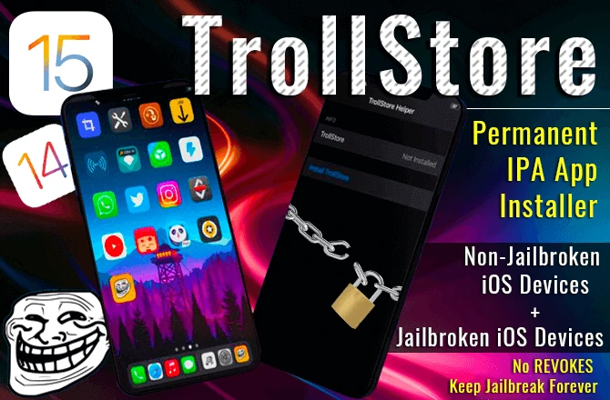 TrollStore Helper – Permanent IPA Installer