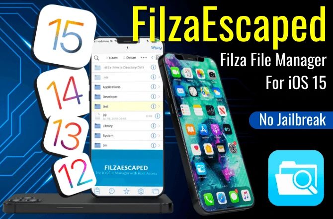 FilzaEscaped15 for iOS 15.0 - 15.5