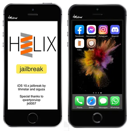 Download h3lix iOS 10.3.3 - iOS 10 Jailbreak for iPhone