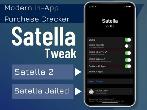 Satella 2 and Satella Jailed are iAP purchase crackers iOS