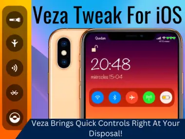 Veza Tweak for Lock screen toggle and shortcut interface