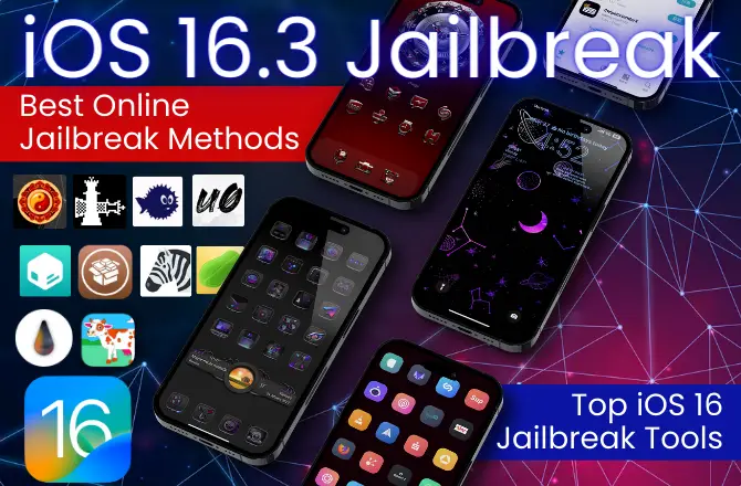iOS 16.3  iOS 16.3.1 Jailbreak All Methods