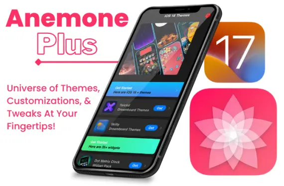 Anemone fro iOS 17 with Anemone Plus