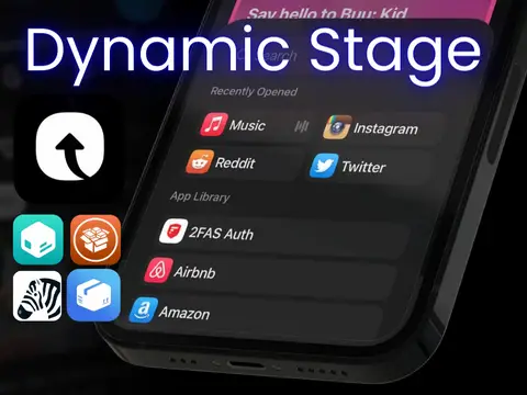 Dynamic Stage Tweak multitasking tweak for iPhone and iPad