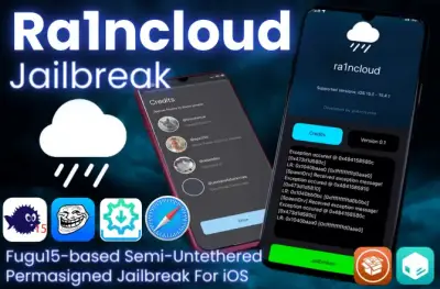 Ra1nCloud Jailbreak For iOS 15-iOS 15.4.1